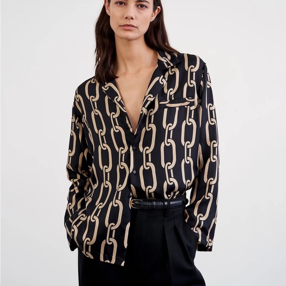 🎉HOST PICK!🎉 Nili Lotan NWT Juste Pyjama Shirt (M) - Picture 2 of 8